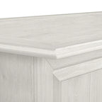 Bush Furniture Saratoga Schreibtisch für Führungskräfte mit Schubladen und Stauraum