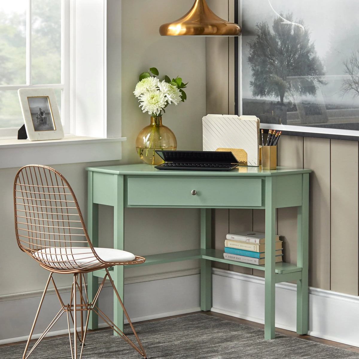 Bureau d’angle Lincoln de Porch & Den