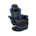 Fauteuil de gaming inclinable avec repose-pieds