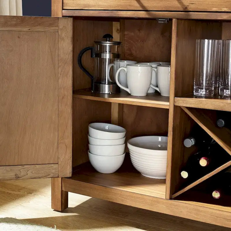 Buffet Crosley Roots finition naturelle - 52 W x 18 D x 36 H