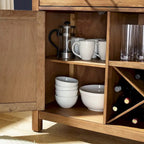 Buffet Crosley Roots finition naturelle - 52 W x 18 D x 36 H