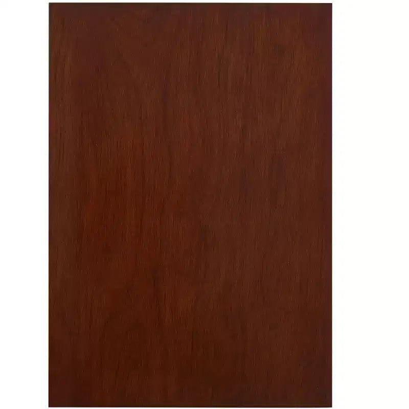 Vitrine d’angle, cerisier/noyer, vitrine à 4 portes en verre
