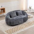 Fauteuil poire en chenille, canapé relaxant
