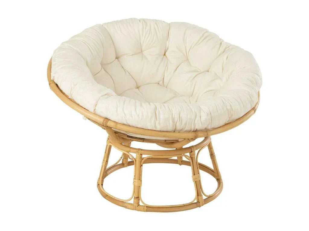 Fauteuil en rotin – Beige