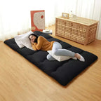 Japans futonmatras, opvouwbare slaapmat voor op de vloer, tatamimat voor thuis, kamperen en als matras