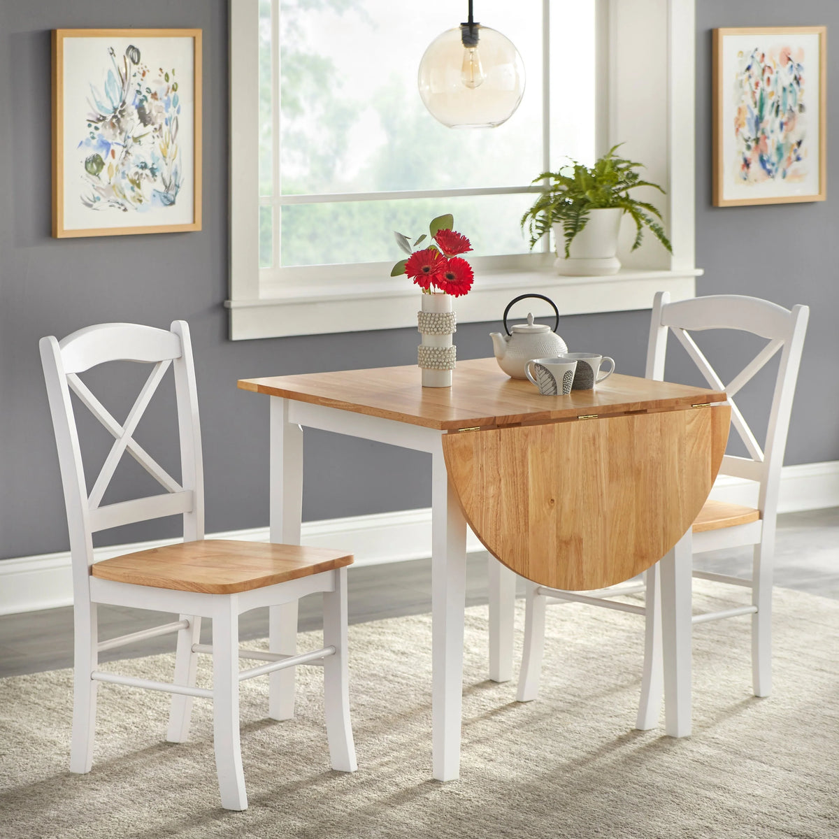 Chaises de salle à manger Cottage champêtre Simple Living (lot de 2)