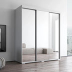 Strick & Bolton Suger 3-door Mirrored Armoire