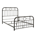 Black Metal Bed
