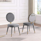 Morden Fort Modern Luxury 5- Piece Round Dining Table and Chair Set