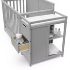 5-in-1 converteerbaar babybedje en commode met lade