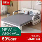 Luck Live moderne slaapbank van 62,2 inch, multifunctionele slaapbank met opbergruimte