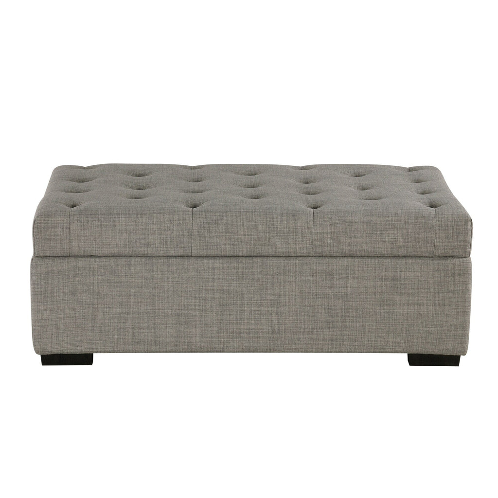 Opvouwbare slaapbank, poef van 49,6 inch met opvouwbare slaapbank, converteerbare slaapplaats met traagschuimmatras en gecapitonneerd ontwerp