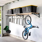 Supports d’étagère murale DIY StoreYourBoard de 2' x 8' | étagère murale robuste pour garage