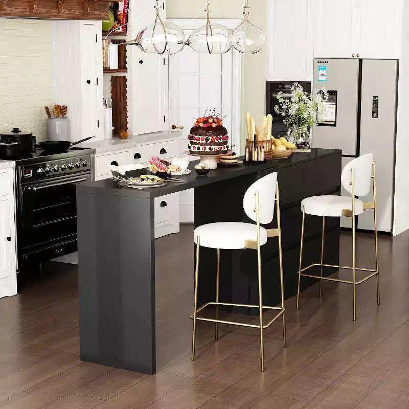 Buffet bahut intelligent pivotant/extensible avec 6 tiroirs, plateau extensible, tapis antidérapant, table à manger pivotante, garde-manger îlot de cuisine