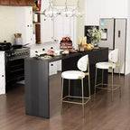 Buffet bahut intelligent pivotant/extensible avec 6 tiroirs, plateau extensible, tapis antidérapant, table à manger pivotante, garde-manger îlot de cuisine