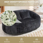 GDFStudio - Canapé relax 2 places Laurel en chenille avec mousse haute densité et confort généreux