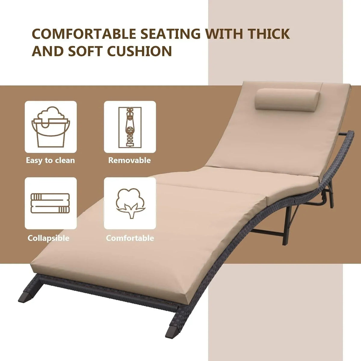 Kullavik 3-teiliges Outdoor-Loungesessel-Set