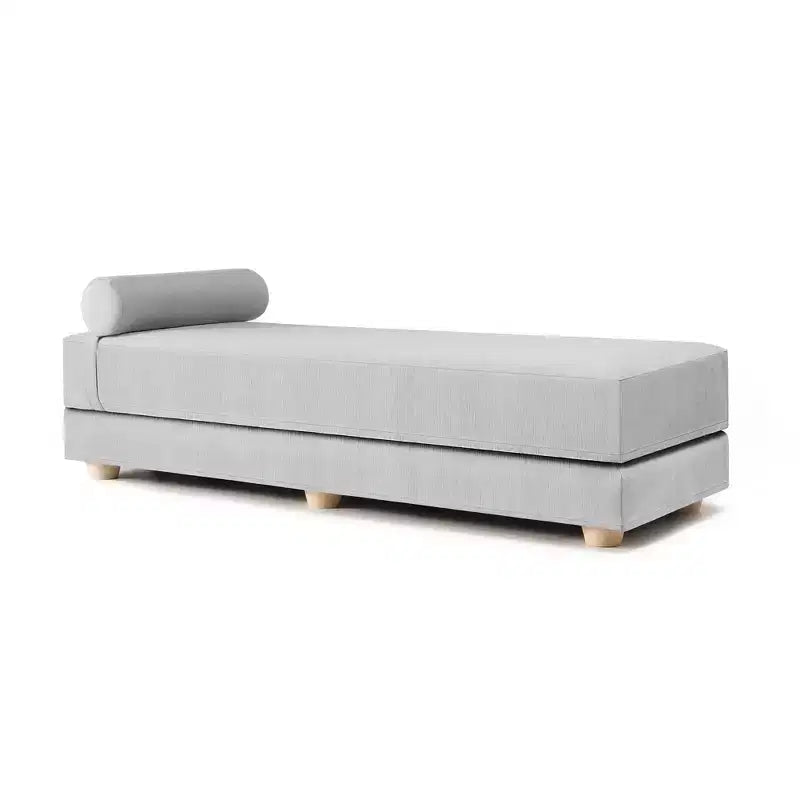 Tagesbett / ausklappbares Schlafsofa in Queen-Size – Microvelours