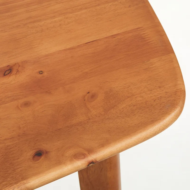 Simple Living Nettie-eetset van massief hout, 4-delig