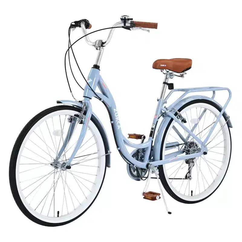 Zeus & Ruta damesfiets van 24 inch met 7 versnellingen en stalen frame