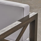 Brava 6-teiliges Outdoor-Set aus Akazienholz von Christopher Knight Home