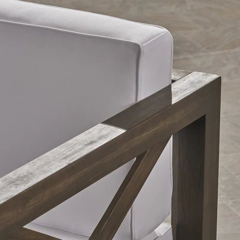 Brava 6-teiliges Outdoor-Set aus Akazienholz von Christopher Knight Home