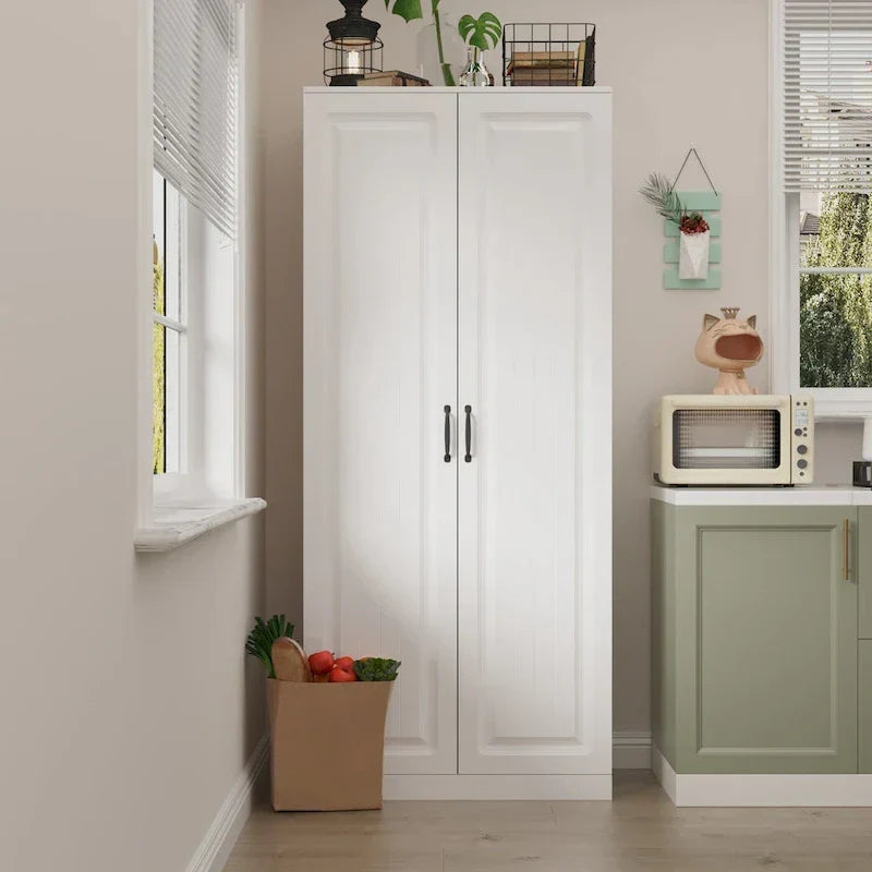 Organisateur de cuisine polyvalent : meuble compact de 31,5 avec rangement astucieux