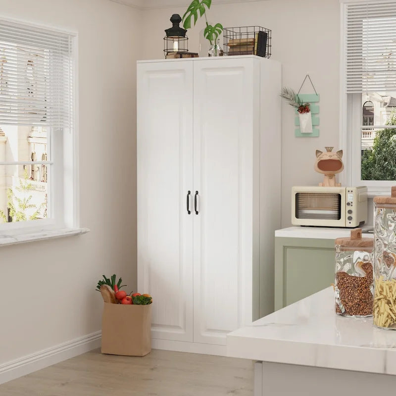 Organisateur de cuisine polyvalent : meuble compact de 31,5 avec rangement astucieux