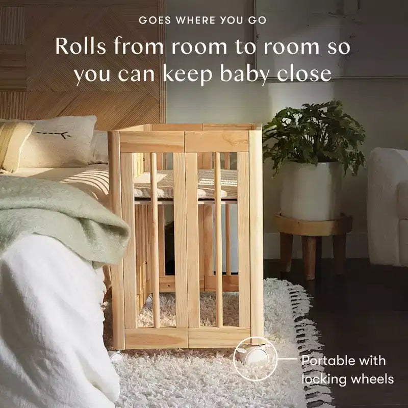 Babyletto Yuzu 8-in-1 umbaubares Babybett mit Umbausets für alle Entwicklungsstufen