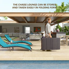 Kullavik 3-teiliges Outdoor-Loungesessel-Set