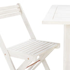 SAFAVIEH Brandy 5-teiliges Outdoor-Esszimmerset – 43 B x 35 T x 29 H