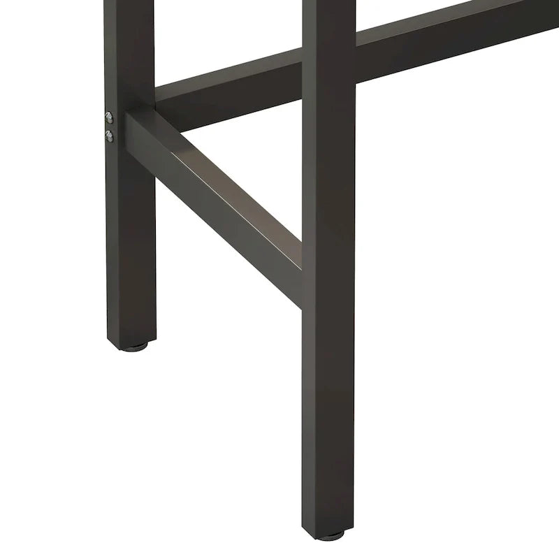Ensemble de table de bar avec 3 tabourets