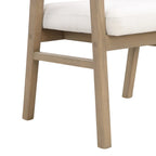 Christopher Knight Home – Chaise de salle à manger rembourrée en cannage (lot de 2)