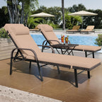 Kullavik 3-teiliges Outdoor-Loungesessel-Set