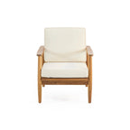 Willowbrook Outdoor Acacia Wood 4 Seater Chat Set by Christopher Knight Home