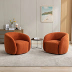 Set of 2 Upholstered Dining Chairs, Padded Seat & Back, Sturdy Frame, Modern Dining Room