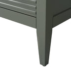 Vanity Art 72 badkamermeubel met dubbele wastafel en blad van composietmarmer
