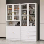 Vitrine bibliothèque-organiseur de garde-manger Famapy Combo à portes vitrées