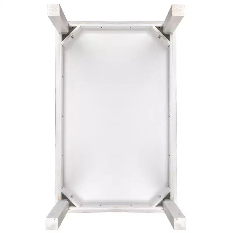Table de salle à manger de ferme rectangulaire en pin massif Flash Furniture, 46 x 30