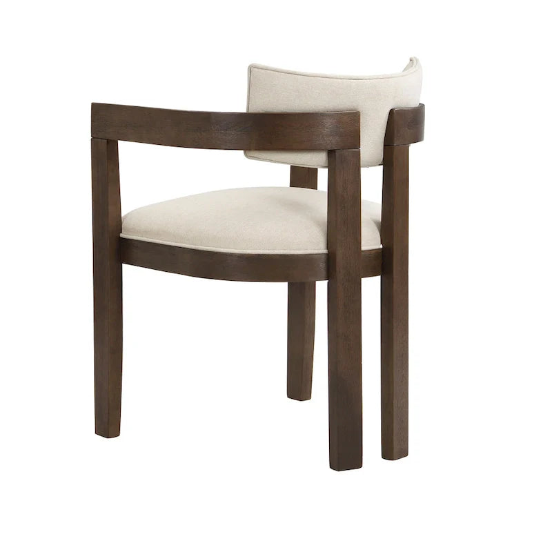 Chaise de salle à manger moderne et raffinée Conrad avec accoudoirs, par Christopher Knight Home
