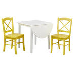 Simple Living Country Cottage Drop Leaf 3-piece Dining Set