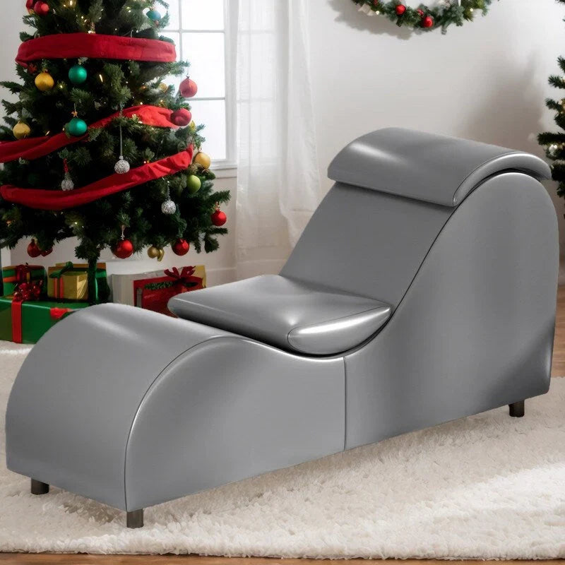 Mixoy Indoor-Yogastuhl, geschwungener Yoga-Chaiselongue-Sessel für Erwachsene zum Dehnen, Trainieren und Entspannen