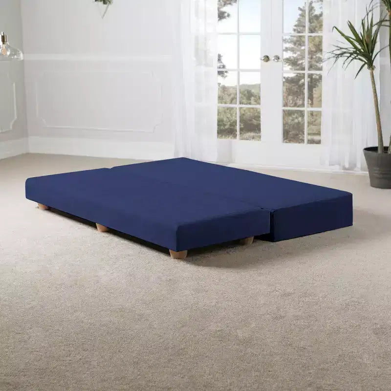 Tagesbett / ausklappbares Schlafsofa in Queen-Size – Microvelours
