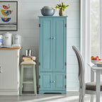 Armoire extra-haute Aston de style ferme moderne Simple Living