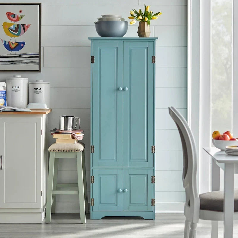 Armoire extra-haute Aston de style ferme moderne Simple Living