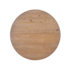 Round Solid Wood Pedestal Table