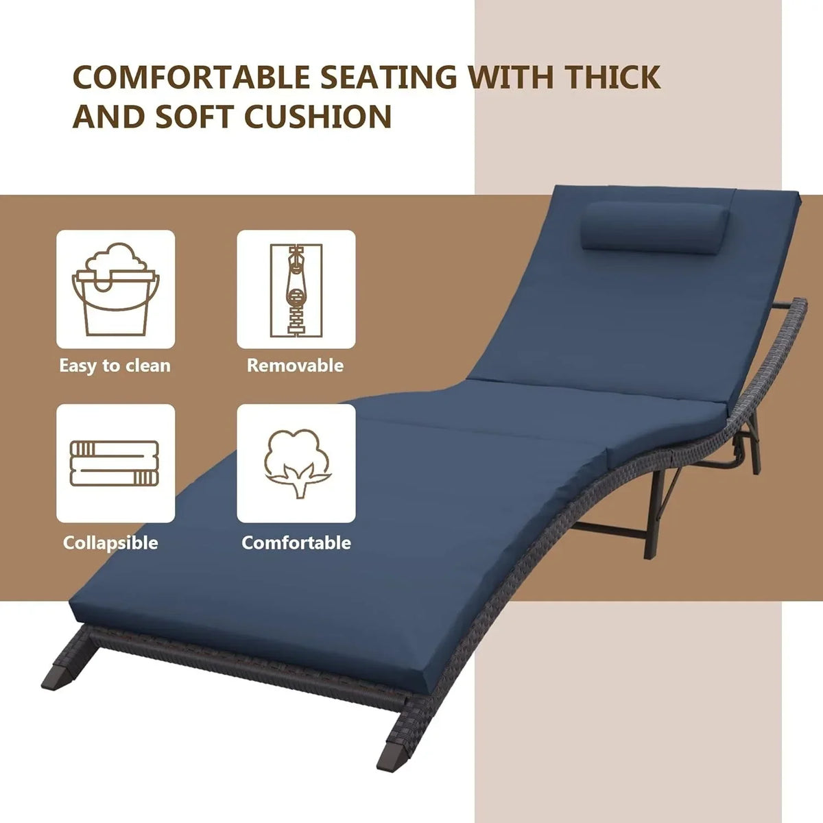 Kullavik 3-teiliges Outdoor-Loungesessel-Set