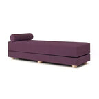 Tagesbett / ausklappbares Schlafsofa in Queen-Size – Microvelours