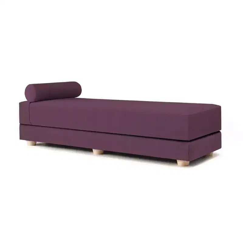 Tagesbett / ausklappbares Schlafsofa in Queen-Size – Microvelours