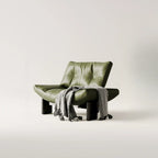Contemporary Black Tufted Armless Chenille Accent Chair